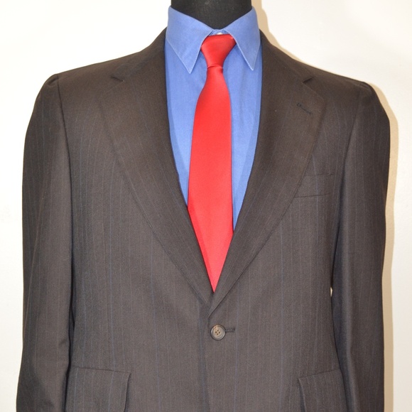 Jos A Bank Bespoke 40R Sport Coat Blazer Suit Jack - Picture 1 of 8